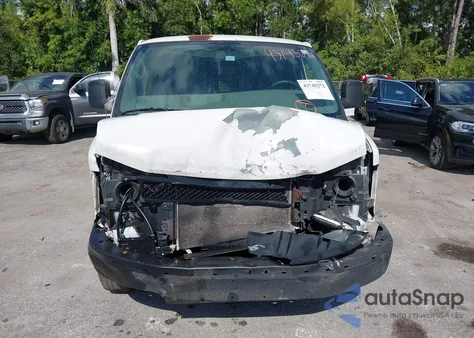 2008 Chevrolet Express Work Van from USA, damaged, VIN 1GCGG25C481140941